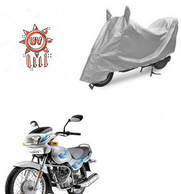 Atulit enterprises Two Wheeler Cover for TVS(Victor GLX, Silver)