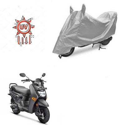 Atulit enterprises Two Wheeler Cover for Honda(Cliq, Silver)