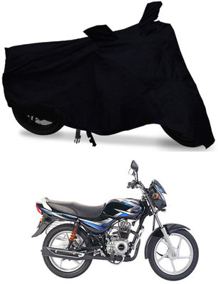 AutoGalaxy Two Wheeler Cover for Bajaj(CT100, Black)