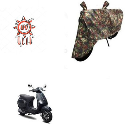RPSENTTERPR Waterproof Two Wheeler Cover for Piaggio(Vespa LX, Multicolor)