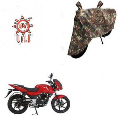 HYBRIDS COLLECTION Waterproof Two Wheeler Cover for Bajaj(Pulsar 200 NS DTS-i, Multicolor)