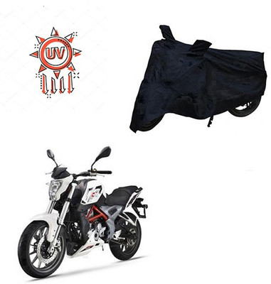 Atulit enterprises Two Wheeler Cover for DSK Benelli(TNT 25, Black)
