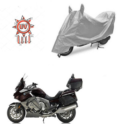 saanvi Two Wheeler Cover for BMW(K 1600, Silver)