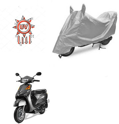 Atulit enterprises Two Wheeler Cover for Indus(Yo Spark, Silver)