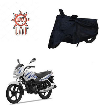 Atulit enterprises Two Wheeler Cover for TVS(Star Sport, Black)