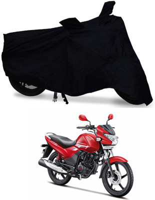 HYBRIDS COLLECTION Two Wheeler Cover for Hero(Achiever, Black)