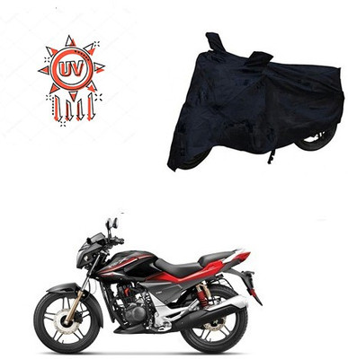 saanvi Two Wheeler Cover for Honda(CBZ Extreme, Black)