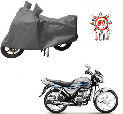 RPSENTTERPR Waterproof Two Wheeler Cover for Hero(Splendor Pro, Grey)