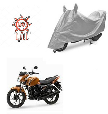 Atulit enterprises Two Wheeler Cover for Suzuki(Sling, Silver)