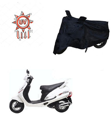 Atulit enterprises Two Wheeler Cover for Mahindra(Rodeo, Black)