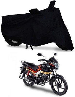 AutoGalaxy Two Wheeler Cover for Mahindra(Centuro, Black)