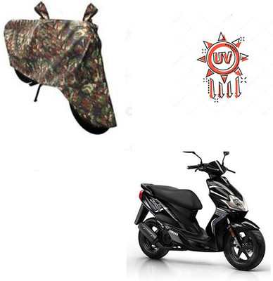 HYBRIDS COLLECTION Waterproof Two Wheeler Cover for Yamaha(Jog R, Multicolor)