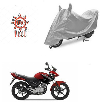Atulit enterprises Two Wheeler Cover for Yamaha(YBR 125, Silver)