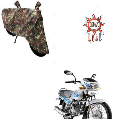 HYBRIDS COLLECTION Waterproof Two Wheeler Cover for TVS(Victor GLX, Multicolor)