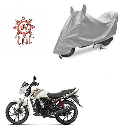 Atulit enterprises Two Wheeler Cover for Suzuki(Sling Shot Plus, Silver)