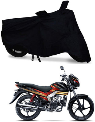 Amozkart Two Wheeler Cover for Mahindra(Centuro Rockstar, Black)
