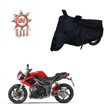 Atulit enterprises Two Wheeler Cover for DSK Benelli(TNT R, Black)