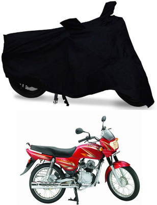THE REAL ARV Waterproof Two Wheeler Cover for Universal For Bike(CRD, Black)