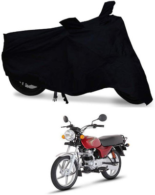 Amozkart Two Wheeler Cover for Bajaj(Boxer, Black)