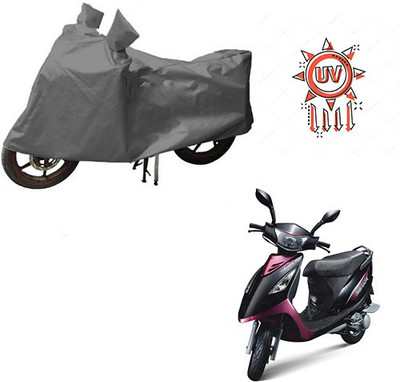 RPSENTTERPR Waterproof Two Wheeler Cover for TVS(Scooty Streak, Grey)