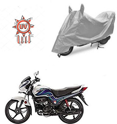 RPSENTTERPR Waterproof Two Wheeler Cover for Hero(Passion Pro TR, Silver)