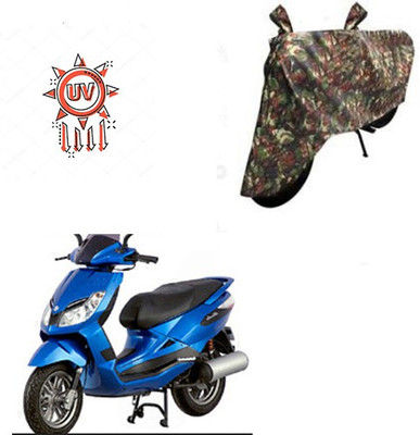 HYBRIDS COLLECTION Waterproof Two Wheeler Cover for Bajaj(Sunny, Multicolor)