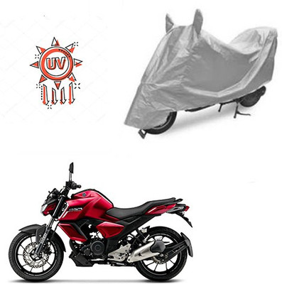 Atulit enterprises Two Wheeler Cover for Yamaha(FZ-S, Silver)