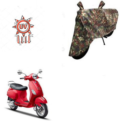 Atulit enterprises Waterproof Two Wheeler Cover for Piaggio(Vespa VXL, Multicolor)