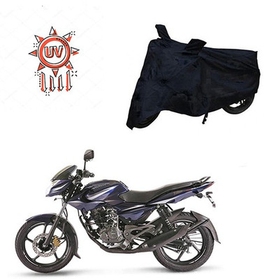 Atulit enterprises Two Wheeler Cover for Bajaj(Pulsar 135 LS DTS-i, Black)