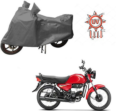 RPSENTTERPR Waterproof Two Wheeler Cover for Hero(CD Dawn, Grey)