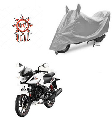 RPSENTTERPR Waterproof Two Wheeler Cover for Hero(Ignitor, Silver)