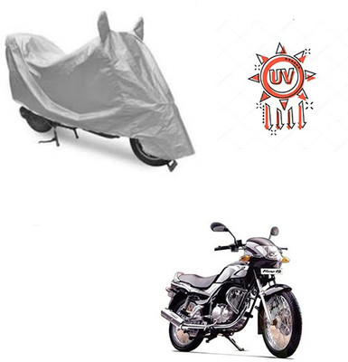 HYBRIDS COLLECTION Waterproof Two Wheeler Cover for TVS(Fiero F2, Silver)