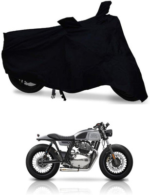AUTOCAD Waterproof Two Wheeler Cover for Royal Enfield(Continental GT, Black)