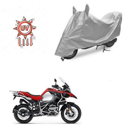 Atulit enterprises Waterproof Two Wheeler Cover for BMW(R 1200 GS, Silver)