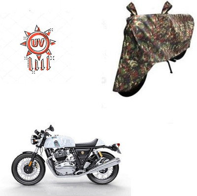 Atulit enterprises Two Wheeler Cover for Royal Enfield(Continental GT, Multicolor)