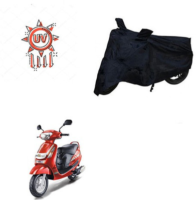 Atulit enterprises Two Wheeler Cover for Mahindra(Duro DZ, Black)