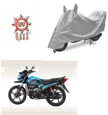 Atulit enterprises Two Wheeler Cover for Honda(Passion Pro TR, Silver)
