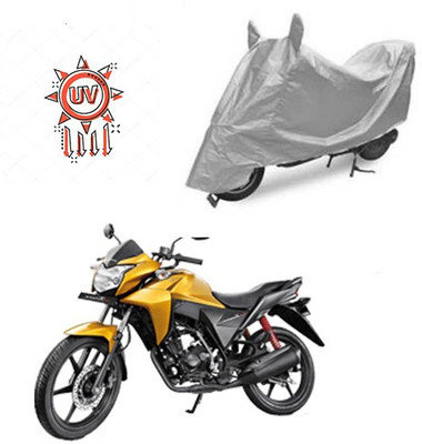 HYBRIDS COLLECTON Waterproof Two Wheeler Cover for Honda(CB Twister, Silver)