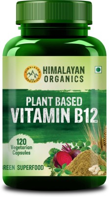 Himalayan Organics Plant Based Vitamin B12(120 No)