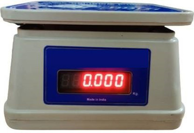 D-DEVOX ABS 30kg made in india BS product Weighing Scale (WHITE )) Weighing Scale(White, Blue)