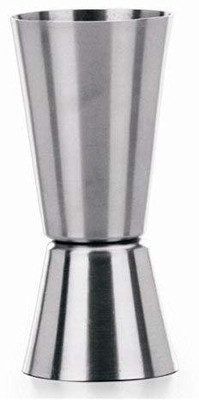 Dynore Dynore Stainless Steel Tall Peg Measure Of 30/60 ml 1 - Piece Bar Set(Stainless Steel)
