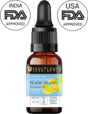 26% OFF on Soulflower Ylang Ylang Essential Oil (15 ml)| 100% Pure, Natural and Undiluted for Hair, Skin and Face(15 ml) 26% OFF on Soulflower Ylang Ylang Essential Oil (15 ml)| 100% Pure, Natural and Undiluted for Hair, Skin and Face(15 ml)