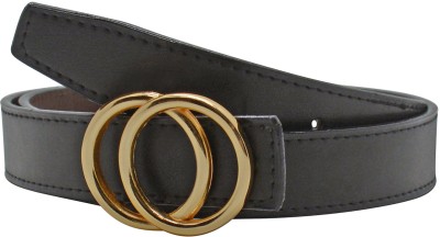 HENEDA Women Casual Black Synthetic Belt