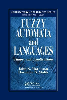 Fuzzy Automata and Languages(English, Paperback, Mordeson John N.)