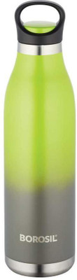 BOROSIL 700 ml Steel Flask(Pack of 1, Green)