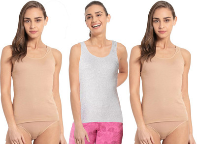 JOCKEY Women Tank Top/Vest(Pack of 3)
