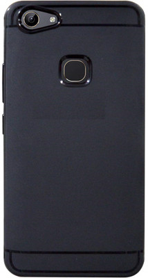COVERBLACK Back Cover for Vivo Y83(Black, Dual Protection, Pack of: 1)