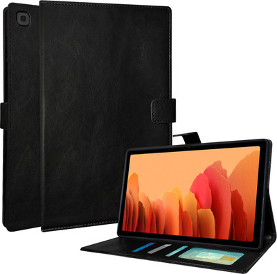 Fastway Flip Cover for Samsung Galaxy TAB A7 10.4 inch(Black, Dual Protection, Pack of: 1)