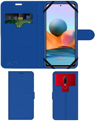 ACM Flip Cover for Mi Redmi Note 10 Pro Max(Blue, Cases with Holder, Pack of: 1)