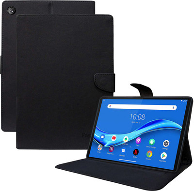 Fastway Flip Cover for Lenovo Smart Tab M10 FHD Plus 10.3 inch(Black, Dual Protection, Pack of: 1)